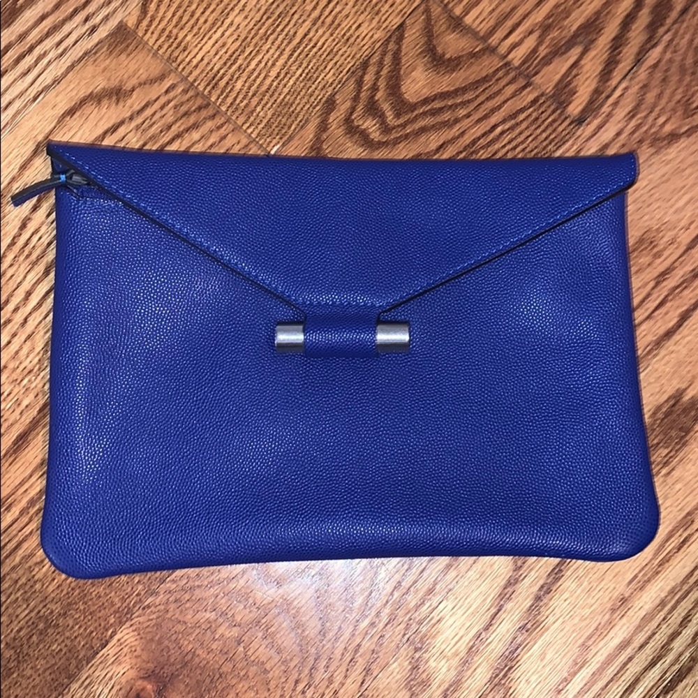 Stuart Weitzman Blue Clutch - Never Used!